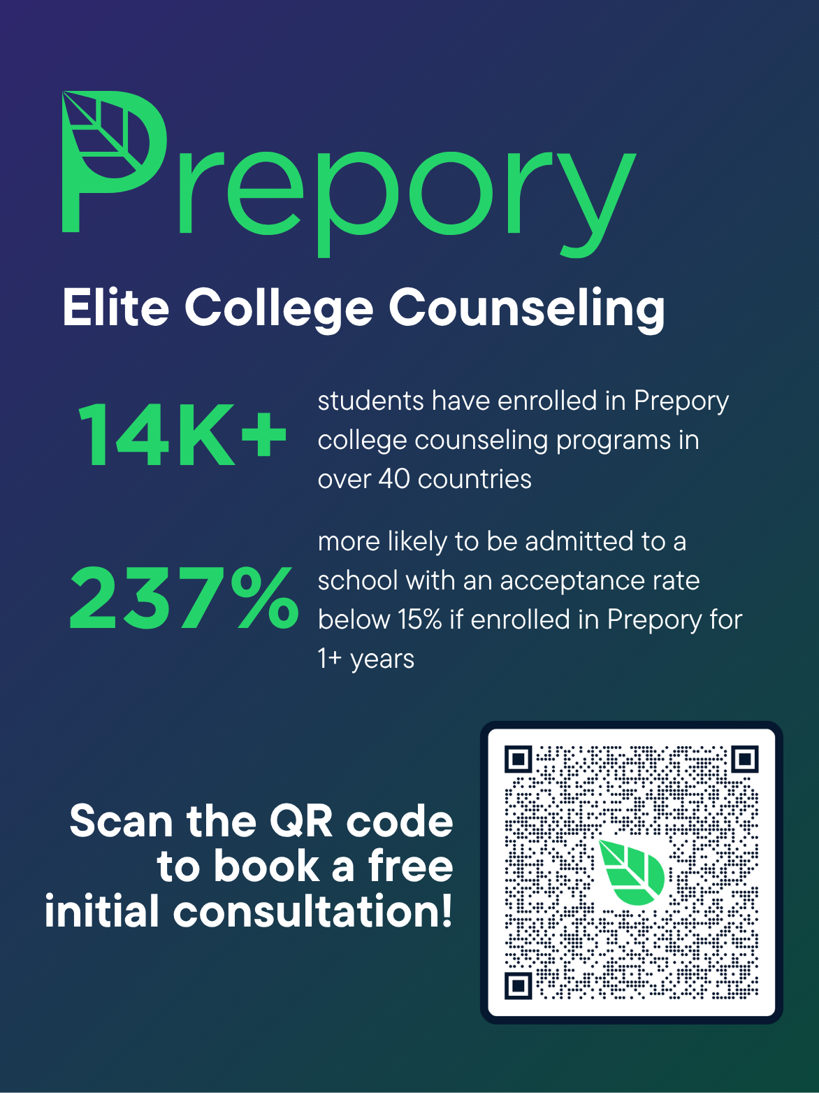Prepory Elite Prep ad