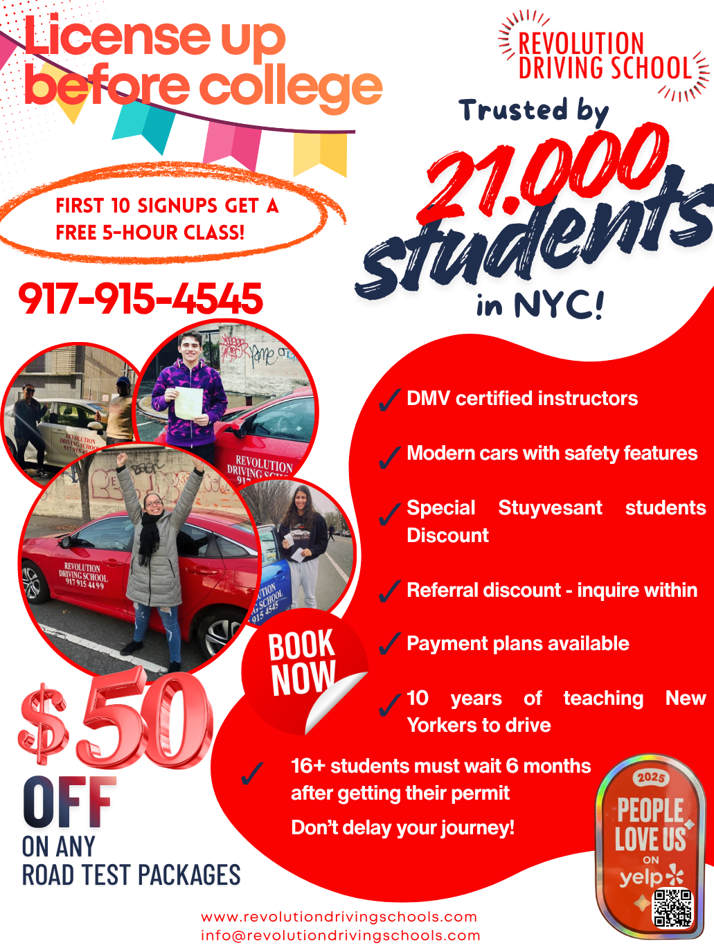 Revolution Writing ad